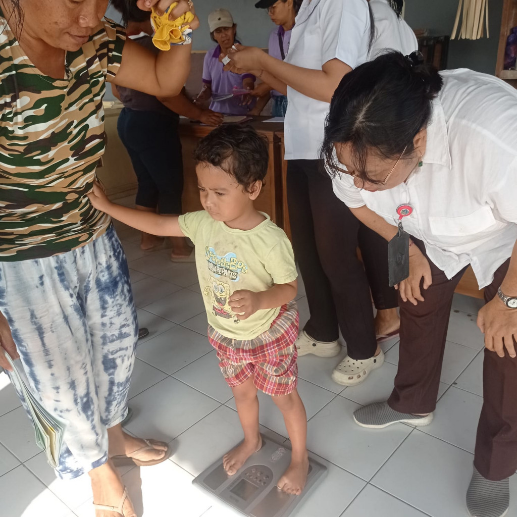 Kegiatan Posyandu Balita Br. Datengan